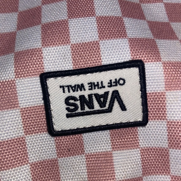 Checkered Vans Pink Backpack - Picture 4 of 7